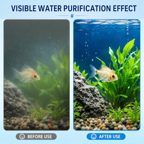 Hedday Filter Cartridges Compatible with Top Fin EF-S Element,16 Packs Aquarium Fish Tank Filter for BF5 BETTAFL - size: S-16Packs
