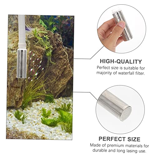 1pc Aquarium Mesh Cover Protector Intake Cover for Fish Tanks Prevents Debris Fits Standard Filters Smooth Edges for Safety for Aquatic Environments