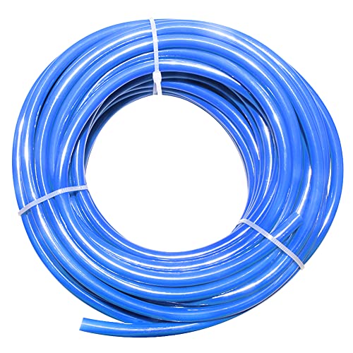 Pneumatic 6mm x 4mm Tubing 32.8Ft PU Air Tube Hose Pipe for Air Line or Water Transfer (Blue) - color: Blue, size: 6mm*4mm-32.8ft