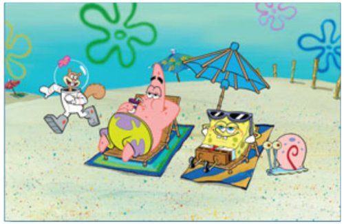 Penn-Plax Spongebob Squarepants Aquarium Background