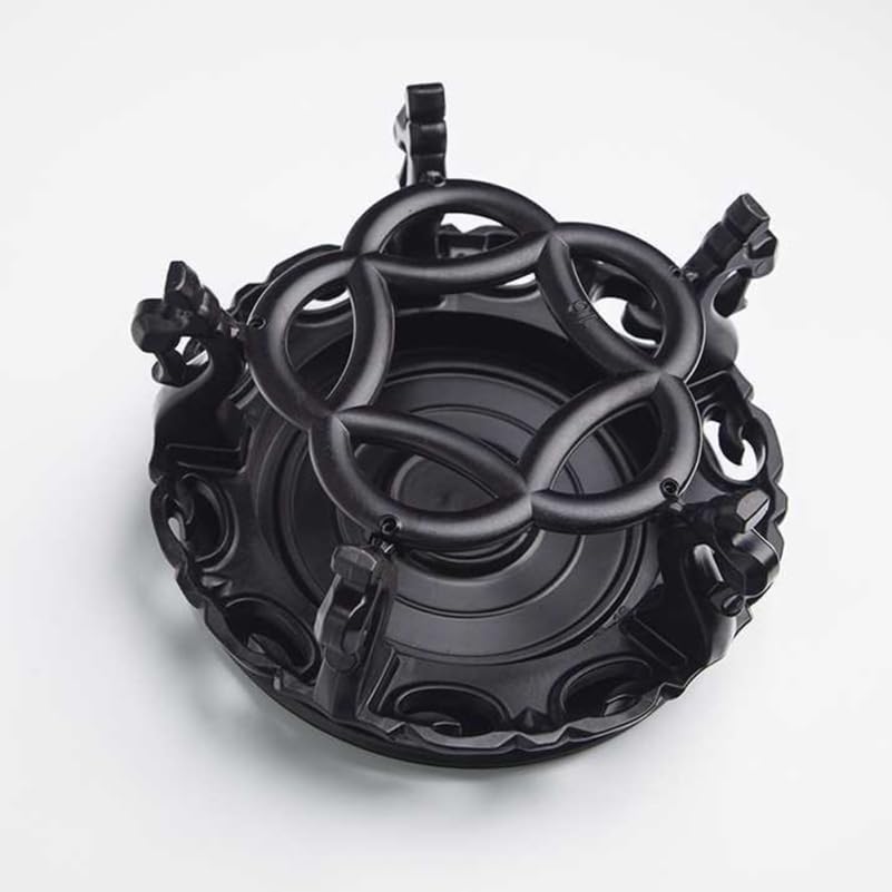 Resin Fish Bowl Stand 8.85X8.85X3.93In High Leg Plant Holder for Fish Tank Goldfish Aquarium and Small Potted Plants Display
