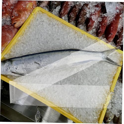 SOLUSTRE 100pcs Clear Plastic Fish Packaging Bags Leakproof Storage for Tropical Fish Bottom Sealed Containers Aquatic Transport