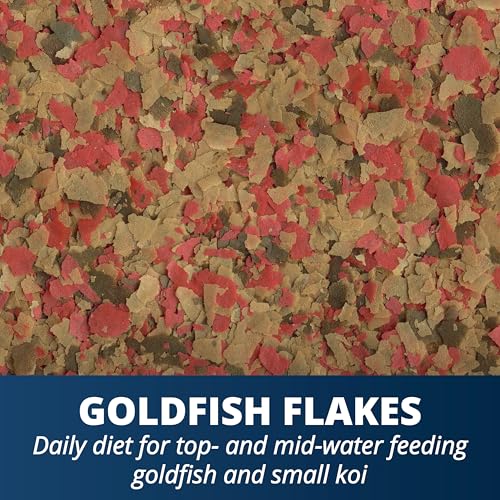 Tetra Goldfish Vitamin C Enriched Flakes Nutritionally Balanced Diet for Goldfish and Small Koi, 8.81 Ounces (250 Grams) - size: 8.81 Ounce (Pack of 1)
