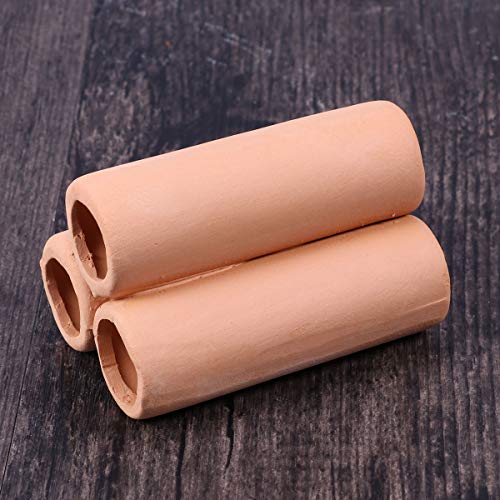 POPETPOP Aquatic Plants Cultivation Tube Moss Holder for Fish Tank Landscaping Mineral Tube for Aquatic Plants and Hollow Design