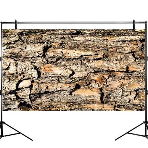 Tree Bark Texture Aquarium Background Rugged Tree Trunk Reptile Tank Background Aged Rough Natural Wooden Bark Habitat Terrarium Background Wooden Textured Aquarium Fish Tank Background Decor 24x12in - color: Brown_Grey, size: 24(W)x12(H)inches/ 60(W)*30c