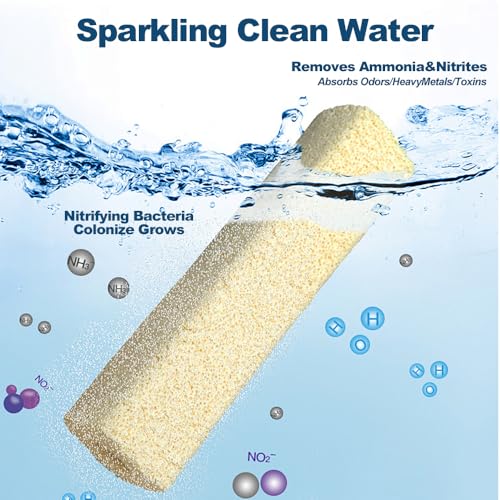 42PCS 5.83-Inch Aquarium Ceramic Bio Filter Media,Ceramic Bio Media Blocks for Fish Tank