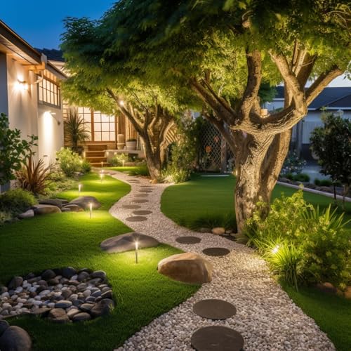 6 LBS River Rocks, StoneCreek, Decorative Garden Stones for Plant Landscaping, Polished Gravel Filler Pebbles for Home Decoration, Vases, Succulents, Flower Beds and Fish Tanks (Mixed Color, Medium) - color: Mixed Color, size: 6 LBS