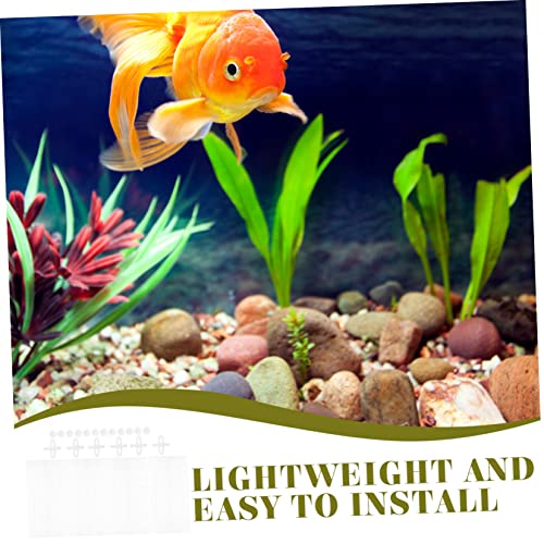 SUPVOX 4pcs Fish Tank Divider Grid Isolation Board Suction Cups for Aquatic Breeding and Separation of Fish Aquarium