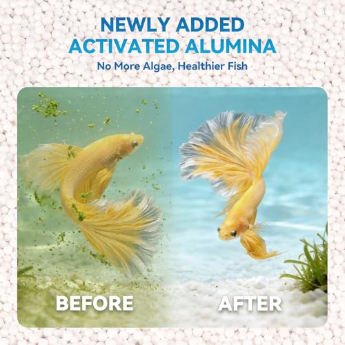 New Upgraded 6-in-1 16-Pack Aquarium Filter Cartridges, Designed for Tetra Whisper Bio-Bag Filter Cartridges Large, Fits Tetra Whisper Filter Large — Fits IQ/PF/20i/40i, 20-60 Gallon Tanks - size: L-16Pack