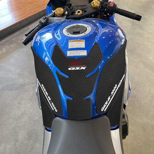 for 2026 2025 GSX-R1000R gsx-r1000 Motorcycle Accessories Fuel Tank Stickers and Anti-Scratch Stickers Rubber Fuel Tank pad GSX R1000 2019-2023 2024 2025 2026 - color: Gsx-r1000r Black