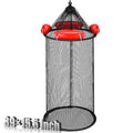 Large Collapsible Floating Fishing Basket 39 x 15.75 inch for Live Caught Fish Foldable Floating Fish Basket Net Bait for Bait Storage Cage for Keeping Minnows Shrimp