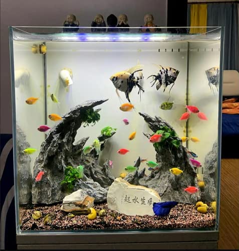 Large 'Soul Valley' Aquarium Ornaments Extra Large Aquarium Decorations Superior Landscaping (Soul Valley 18inch)