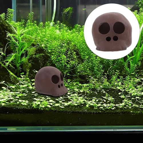 Alasum Ceramic Fish and Shrimp Shelter Aquarium Cave Betta Fish Tank Decor Small Resin Hideout Breeding Tube Hiding Aquarium Ornament for Freshwater Aquatic Pets