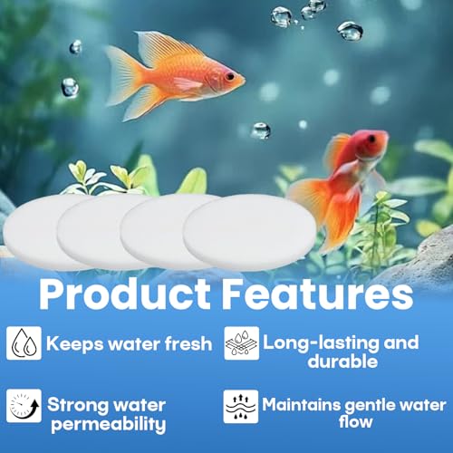 24-Pack Fine Filter Water Polishing Pad, Reliable, Efficient, and Quick-Cleaning Filter Cotton for Aquarium Maintenance