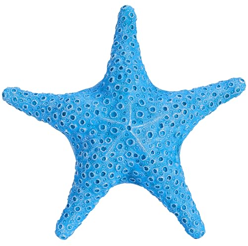 VVGIFTS Blue Ocean Beach Decoration Starfish Resin Wall Hanging Decoration (SkyBlue) - color: Skyblue