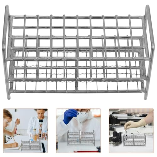 OUNONA Test Tube Rack Slot Storage Organizer for Laboratory High-Temperature Resistant Design Secure Structure Compact and Test Tube Holder
