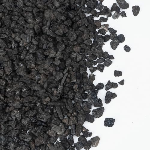 2.5lbs Lava Rocks for Plants, 1/5 Inch Black Gravel for Succulent, Cactus, Bonsai Tree, Pure Volcanic Rocks, Top-Dressing, Good Drainage - color: Black