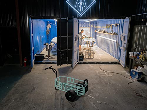 BOTE Mule Fishing Cart, Marine Grade Aluminum, Rod Holder, Universal Beach Wagon, Transportation System, Supreme Durability & Performance, Utility Cargo