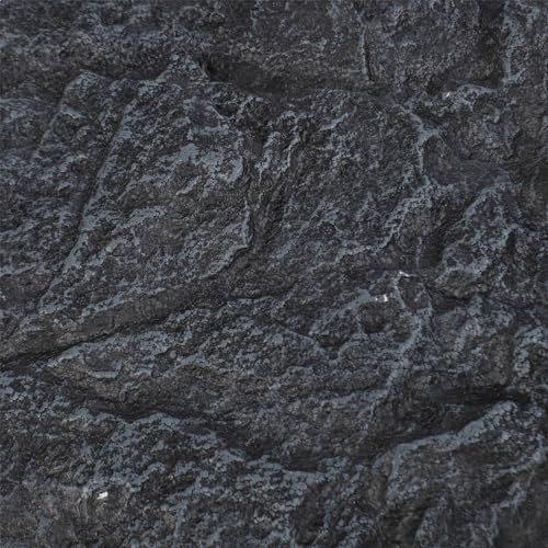 3D Aquarium Background Foam, Rock Texture, Non, Customizable, Ideal for Fish and Reptile Habitats (E) - size: E