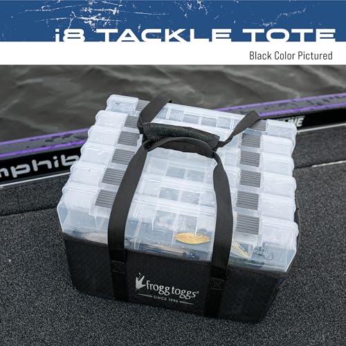 FROGG TOGGS Fishing Tray Tote, Secures Organizes and Protects Tackle Trays - color: Blue