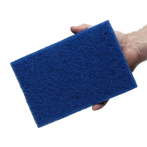Penn-Plax WZP3 Wizard Scrubber Pad – for Glass Tanks Will not Scratch Aquarium Surfaces – Removes Accumulated Grime - 6” x 9”