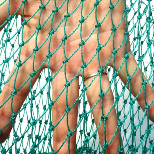 Toyvian Fishing Net Replacement Head Large Sturdy Nylon Mesh 35mm Medium Hole 40cm Diameter 36-Strand Large Outdoor Multi-use Fishing Accessory for Professional Anglers