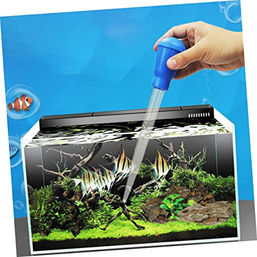 Milisten 3pcs Aquarium Clean Pipettes Fish Tank Cleaning Dropper for Feces Removal Waste Siphoning Easy to Use Water Changing Device for Gravel and Tank Maintenance