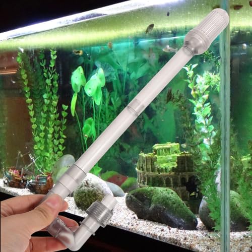 Aquarium Water Inlet Tube 11.81 Inch Plastic Fish Tank Filter Barrel Accessories Compatible with Canister Filter Replacement Easy Installation Uniform Water Flow