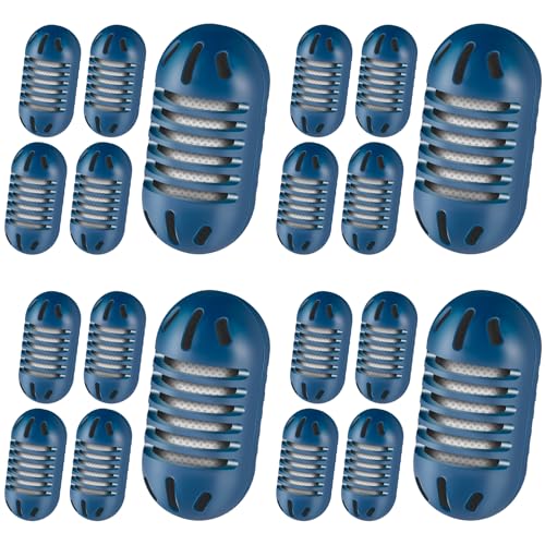 Leemone Demineralization Cartridge Compatible with HoMedics Ultrasonic Humidifiers, 20 Pack Humidifier Filter Replacements, Purifies Water, Filters Mineral Deposits - color: 20p-navy Blue