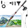 Fish Tank Cleaner - Aquarium Gravel Cleaner, 530GPH/32W Electric Fish Tank Cleaning Tools, Adjustable Water Flow Fish Tank Gravel Cleaner Vacuum, Aquarium Cleaner Kit for Water Chang Filter Wash Sand