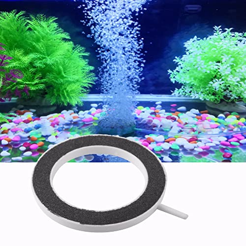 Bubble Stones, Shape Bubble Stone for Increasing Oxygen & Embellishing Aquarium Pond Fish Air Pump Accessories(100*H12mm) - size: 100*H12mm