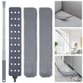 Retractable Gap Dust Cleaner Cleaning Tools with 2 Microfiber Dusting Cloths Long Handle 60inches Washable and Retractable Duster Brush for Cleaning Under Appliances Furniture Couch Fridge - size: 4 PCS Gap Duster
