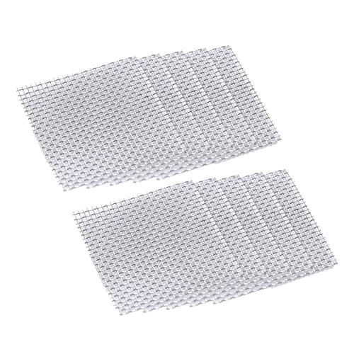10Pcs Fish Tank Wire Mesh Pad 8x8cm Aquarium Decoration Plants Fixing Holder
