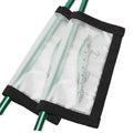 2-8 Pack Fishing Lure Wraps, Resistant Clear PVC Lure Covers for Rod Fabric Hook Protectors - color: 2 Pack