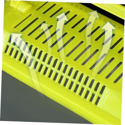 Plastic Turtle Fish Tank Handheld Aquarium Reptisoil Reptile Storage Nest Plastic Fish Bowls Bearded Dragon Habitat Glass Containers Lizards Reptile Feeding Tank Animal Turtle Tank