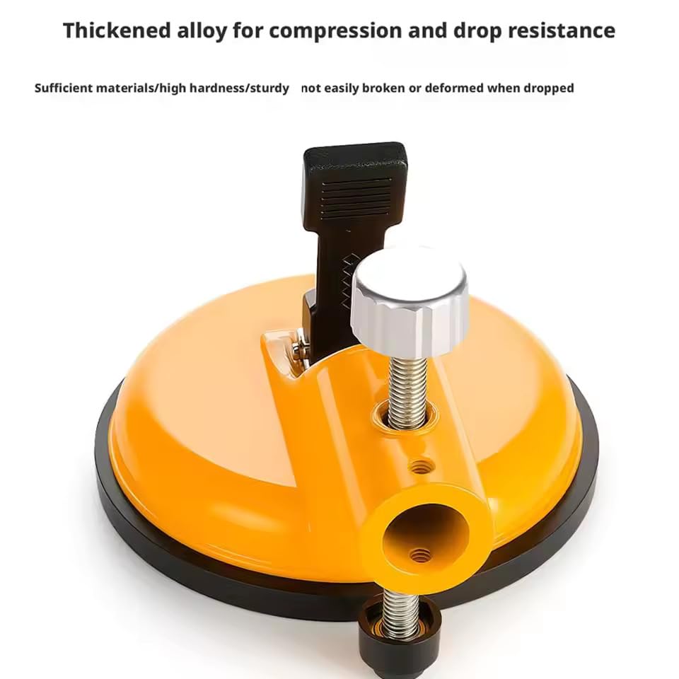 Adjustable Height Setter & Countertop Leveling Tool, Heavy-Duty Gap Adjustment Kit with Suction Cups for Flooring Gap Fix, Stone Slab Alignment & Seam Leveling (1)