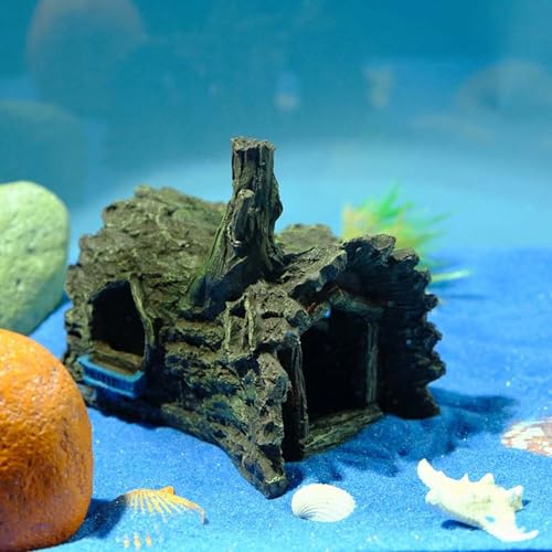 Fishtank Shrimp Breeding Artificial Driftwood Ornaments for Aquariums Terrarium Landscaping Shelter Decoration Resins Fish Accessories