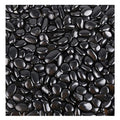 Black Pebbles for Plants 7lb Bulk Bag Aquarium Gravel 0.5"- 1" Decorative Polished Fish Tank Stone River Rocks - size: 7LB, style: Black
