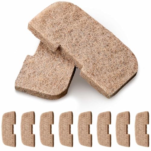 Threlaco 10 Pack Compatible with Fluval 106/206/107/207 Ammonia Remover Pads, Aquarium Canister Filter Media Replacement Pads for Fish Tank - color: 106/107/206/207 Ammonia Remover,