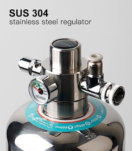 Aquarium CO2 Generator, 2.4L Compact Body with 4L-Level Performance, Double Fill Capacity, Double Runtime for Aquarium Plants, G700S - color: G700S