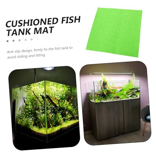Mipcase Nonslip Fish Tank Pad Thickened Aquarium Cushioning Mat for Water Absorption Heat Preservation Material for Fish Tanks Protects Integrity of Aquariums