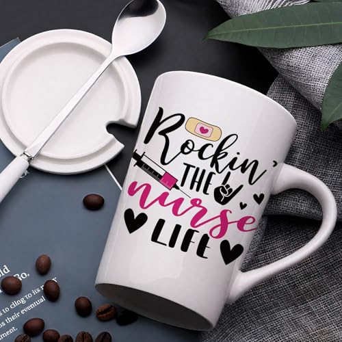 Nurse UV DTF Stickers - 20 Sheets Peace Love Nurse Uvdtf Cup Wraps for 16 20 oz Glass Water Bottle, Stethoscope Mask Waterproof Transfer Sticker Decals DIY Coffee Mug Journal Decor Gift for Nursing - style: Nurse