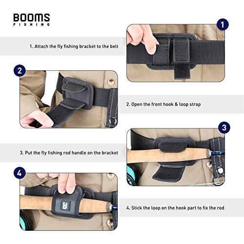 Booms Fishing V05 Fly Fishing Rod Holder, Fly Fishing Accessories