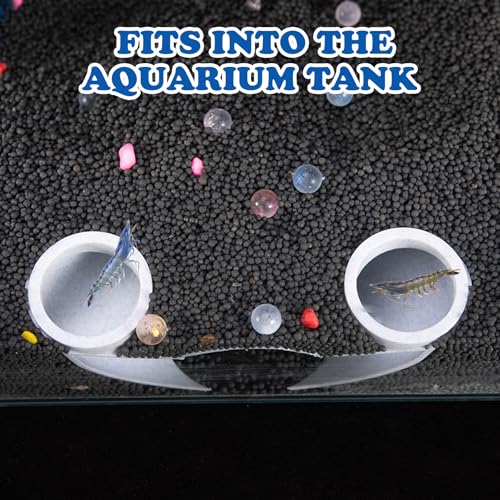 Aquarium Underground Tunnel, Shrimp Cave Aquarium Tunnel, Shrimp Hides for Fish Tank, Betta Fish Tank Decor Accessories (Hide C)