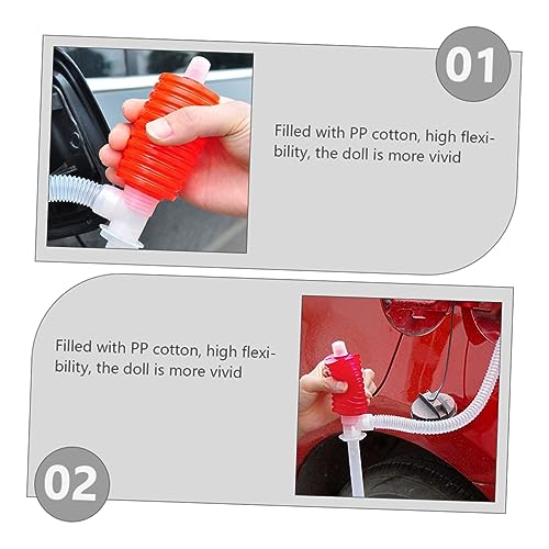 4pcs Manual Transfer Pump for Oil Change Lightweight Durable Siphon Pump for Cars Aquariums and Fluid Extraction Convenient Liquid Siphon for Home Use
