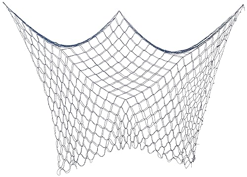 Beistle Blue Cotton String Novelty Nautical Decorative Fish Netting Under The Sea Luau Party Supplies - color: Blue, size: 4' x 12'