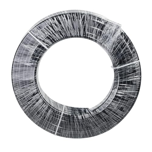 LokoCar Nylon Air Line 100ft 3/8" OD Pneumatic Nylon Tube DOT Approved SAE J844 Airline For Air Brake Tubing or Fluid Transfer Black - size: 3/8" OD 100 Feet