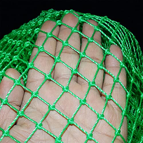 Fishing Net Replacement Netting Fishing Landing Net Replacement Net for Freshwater Saltwater Fishing Green 6 Sizes - color: Diameter 28inch/70cm