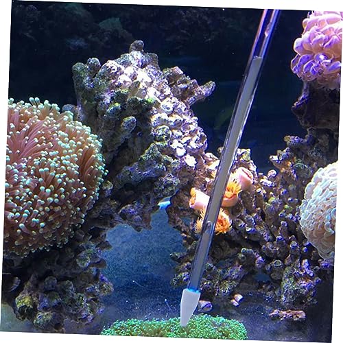 Kisangel 2pcs Aquarium Sand Cleaner Siphon Kit for Fish Tank Water Changing Flexible Nozzle Manual Gravel Vacuum for Fish Waste Removal Aquariums