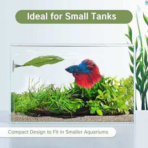 4 Pcs Betta Leaf Hammock for Betta Fish Pad Simulating The Natural Habitat for Tank Floating Resting Spot Safe Comfortable Artificial Leaves for Small Interactive Aquarium Bed Single Leaf